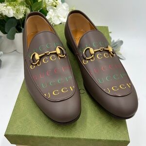Men’s Gucci JORDAAN 100th anniversary horse bit loafers size 7 fits 8 US